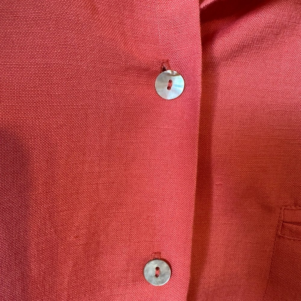 NWT DIALOGUE BUTTON FRONT TOP PLUS: 1X #T - Picture 6 of 10